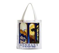 Fabulous Grand Sac Shopping Plage Etudiant Allemagne Germany Affiche Poster Vintage Tourisme Art Deco 30's