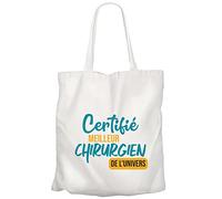 Fabulous Grand Sac Shopping Plage Etudiant Certifié meilleur Chirurgien de l'univers Docteur Hopital Chirurgie
