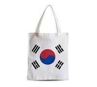 Fabulous Grand Sac Shopping Plage Etudiant Drapeau Coree du Sud Football Sport Equipe National
