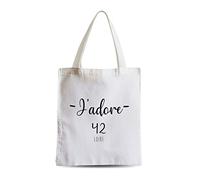 Fabulous Grand Sac Shopping Plage Etudiant J'Adore 42 Loire Departement France Region Saint Etienne