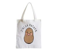 Fabulous Grand Sac Shopping Plage Etudiant J'ai la Patate Expression Légumes Humour