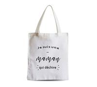 Fabulous Grand Sac Shopping Plage Etudiant Je Suis Une Maman Qui Dechire Mere Famille