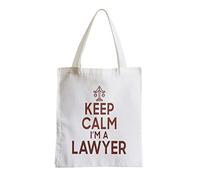 Fabulous Grand Sac Shopping Plage Etudiant Keep Calm I'm a Lawyer Parodie Métier Job Avocat