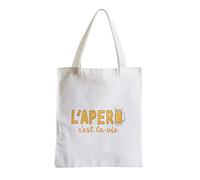 Fabulous Grand Sac Shopping Plage Etudiant L'Apéro c'est la Vie Soirée Apéro Fête Bière