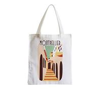 Fabulous Grand Sac Shopping Plage Etudiant Montpellier Centre Historique Voyage Tourisme