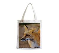 Fabulous Grand Sac Shopping Plage Etudiant Renard Roux Vie Sauvage Beauté Animale