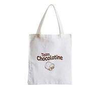 Fabulous Grand Sac Shopping Plage Etudiant Team Chocolatine Humour Blague Toulouse Sud