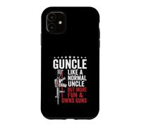 Fabulous Guncle Guns LGTBQ New Baby Gay Oncle Rainbow Coque pour iPhone 11