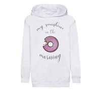 Fabulous Hoodie Sweat à Capuche Enfant Blanc Mon Soleil du Matin Donut Morning Sunshine - Premium