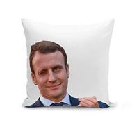 Fabulous Housse de Coussin 40x40 cm Macron Clin d'oeil President France Humour Meme