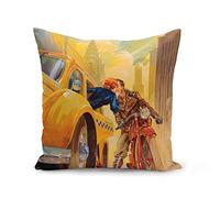 Fabulous Housse de Coussin 40x40 cm New York Manhattan Affiche Poster Vintage Voyage Art Deco 30's