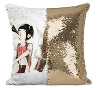 Fabulous Housse de Coussin à Sequin - Paillettes Doré Back street girls Gokudolls [40 x 40 cm] Doré G