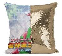 Fabulous Housse de Coussin à Sequin - Paillettes Doré Olive et Tom Gardien Captain Tsubasa [40 x 40 cm] Doré G
