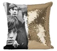 Fabulous Housse de Coussin à Sequin - Paillettes Doré Terry O Neill ou la Belle Vie [40 x 40 cm] Doré G