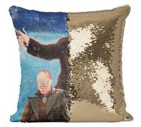 Fabulous Housse de Coussin à Sequin - Paillettes Doré The Matrix Affiche Film [40 x 40 cm] Doré G