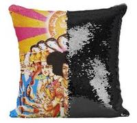 Fabulous Housse de Coussin à Sequin - Paillettes Noir Jimi Hendrix Axis Bold as Love [40 x 40 cm] Noir G