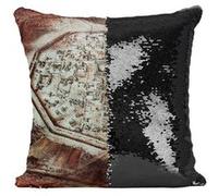 Fabulous Housse de Coussin à Sequin - Paillettes Noir Rome Durant l'Empire Romain Alan Sorrell [40 x 40 cm] Noir G