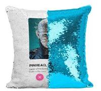 Fabulous Housse de Coussin à Sequin - Paillettes Turquoise Tinder Pinhead - Hellraiser [40 x 40 cm] Turquoise G