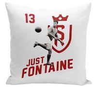 Fabulous Housse de coussin blanc Just Fontaine [40x40 cm] Blanc G