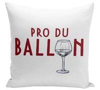 Fabulous Housse de coussin blanc Pro du Ballon [40x40 cm] Blanc G