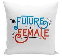 Fabulous Housse de coussin blanc The Future is Female [40x40 cm] Blanc G