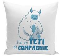 Fabulous Housse de coussin blanc Yéti de Compagnie [40x40 cm] Blanc G