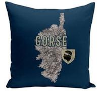 Fabulous Housse de coussin bleu Corse carte ancienne [40x40 cm] Bleu G