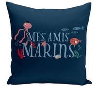Fabulous Housse de coussin bleu Mes Amis Marins [40x40 cm] Bleu G