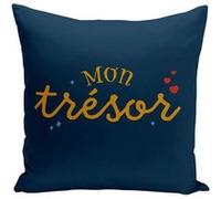Fabulous Housse de coussin bleu Mon Trésor [40x40 cm] Bleu G