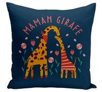 Fabulous Housse de coussin bleu Sophie la Maman Girafe [40x40 cm] Bleu G
