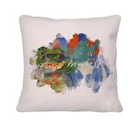Fabulous Housse de Coussin en Lin - Matisse Signature Peinture Célèbre Peintre Artiste Impressionisme Modernisme - 40 x 40 cm