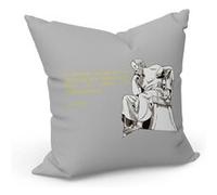 Fabulous Housse de coussin Gris Le Premier Savoir Est Le Savoir De Mon Ignorance Socrate [40x40 cm] Gris G