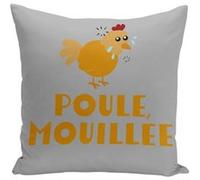 Fabulous Housse de coussin gris Poule Mouillée [40x40 cm] Gris G