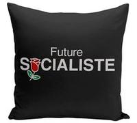 Fabulous Housse de coussin noir Future Socialiste [40x40 cm] Noir G