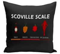 Fabulous Housse de coussin noir Scoville Scale - Ma Copine [40x40 cm] Noir G