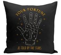 Fabulous Housse de coussin noir Your Fortune, As told by the Stars [40x40 cm] Noir G