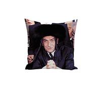 Fabulous Housse de Coussin Photo de Star Célébrité Louis De Funès Acteur Français Vieux Cinéma Original 5 Rabbi Jacob 40x40cm