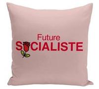 Fabulous Housse de coussin rose Future Socialiste [40x40 cm] Rose G