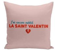 Fabulous Housse de coussin rose J'ai encore oublié la Saint-Valentin [40x40 cm] Rose G