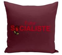 Fabulous Housse de coussin rouge Futur Socialiste [40x40 cm] Rouge G