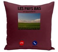Fabulous Housse de coussin rouge Les Pays-Bas M'Appellent Paysage [40x40 cm] Rouge G