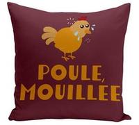 Fabulous Housse de coussin rouge Poule Mouillée [40x40 cm] Rouge G