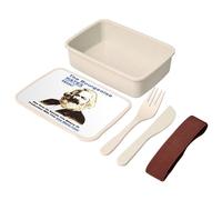 Fabulous Lunch Box - Boite à Repas avec couverts Blanc - Bourgeoise Karl Marx Meme Collage Vintage Illustration Art Humour Parodie - 700 ml