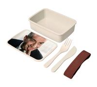 Fabulous Lunch Box - Boite à Repas avec couverts Louis De Funes Sur La Langue Acteur Francais Legende - 700 ml