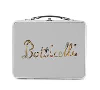 Fabulous Lunch Box Métal Argenté pour Sandwich et Snack - Botticelli Signature Renaissance Célèbre Peintre Artiste Portraits - Boîte à Goûter Aluminium Gamelle Rigide Style Rétro Imprimée en France