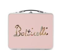 Fabulous Lunch Box Métal Argenté pour Sandwich et Snack - Botticelli Signature Renaissance Célèbre Peintre Artiste Portraits - Boîte à Goûter Aluminium Gamelle Rigide Style Rétro Imprimée en France