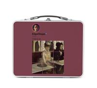 Fabulous Lunch Box Métal Argenté pour Sandwich et Snack - Edgar Degas Réseaux Sociaux Peinture Peintre Impressionisme - Boîte à Goûter Aluminium Gamelle Rigide Style Rétro Imprimée en France
