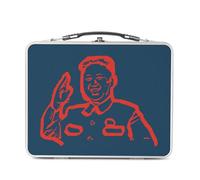 Fabulous Lunch Box Métal Argenté pour Sandwich et Snack - Kim Jong Un Dictateur Coree du Nord Communiste - Boîte à Goûter Aluminium Gamelle Rigide Style Rétro Imprimée en France