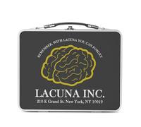 Fabulous Lunch Box Métal Argenté pour Sandwich et Snack - Lacuna Inc. Geek Jeux Video Serie Film - Boîte à Goûter Aluminium Gamelle Rigide Style Rétro Imprimée en France