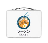 Fabulous Lunch Box Métal Argenté pour Sandwich et Snack - Ramen Manga Anime Japon Asie Culture - Boîte à Goûter Aluminium Gamelle Rigide Style Rétro Imprimée en France